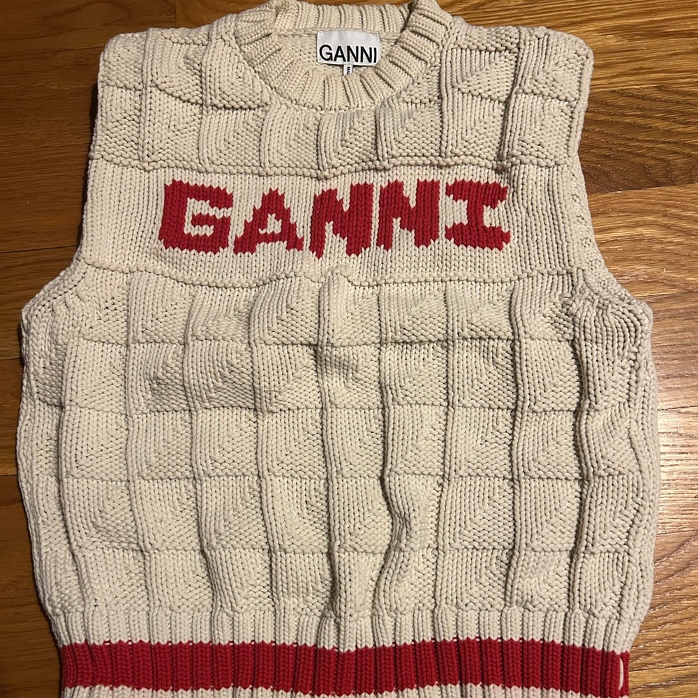 Ganni sweater vest